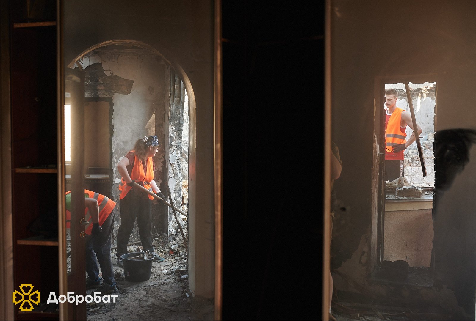 Волонтерські батальйони «Добробату» продовжують нагальну відбудову на деокупованих територіях. Звіт за тиждень.