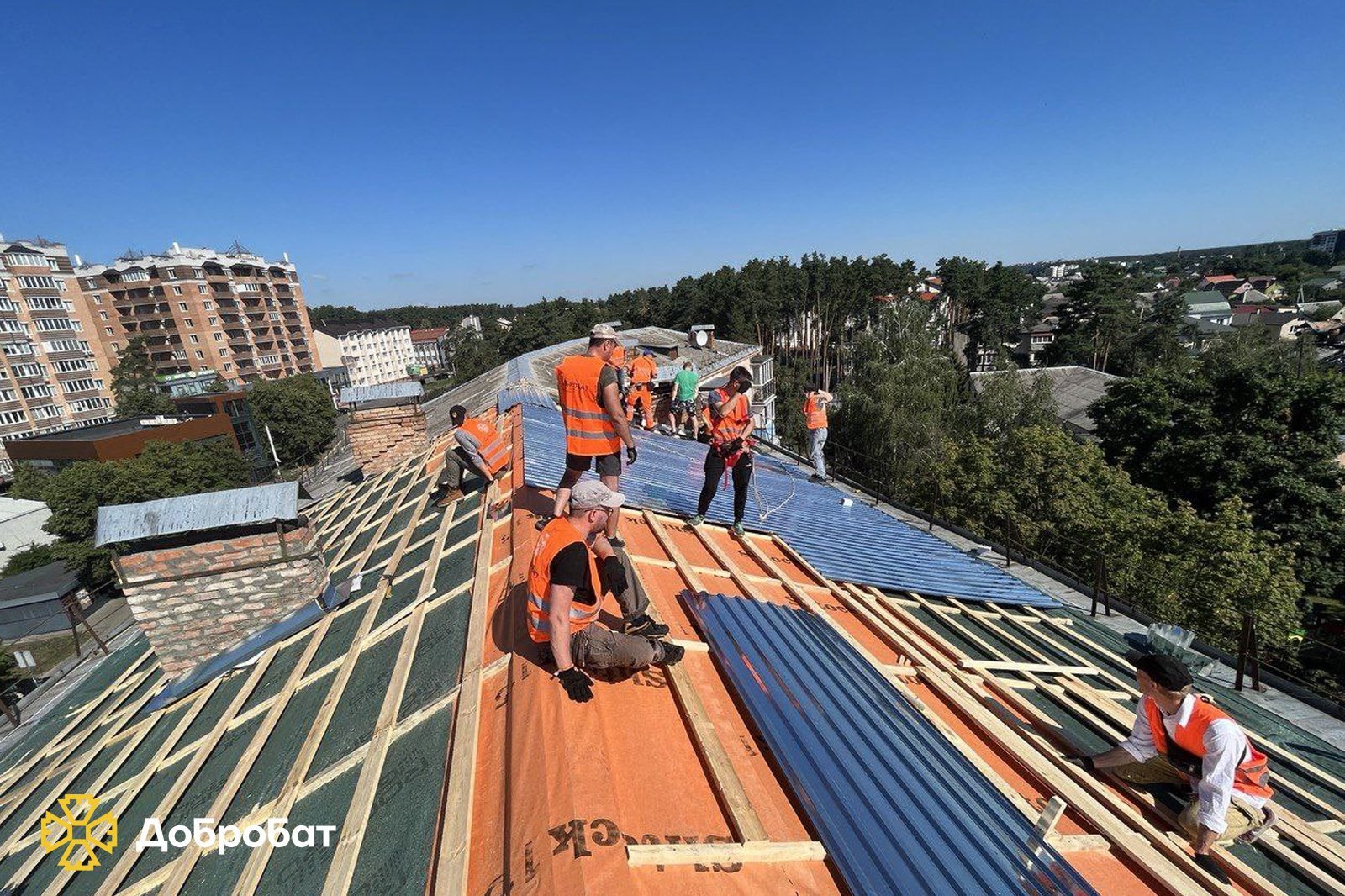 Волонтерські батальйони «Добробату» продовжують нагальну відбудову на деокупованих територіях. Звіт за тиждень.