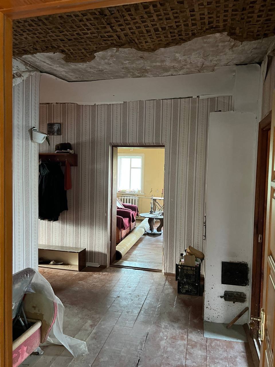 Пошкоджений будинок в м. Бородянка