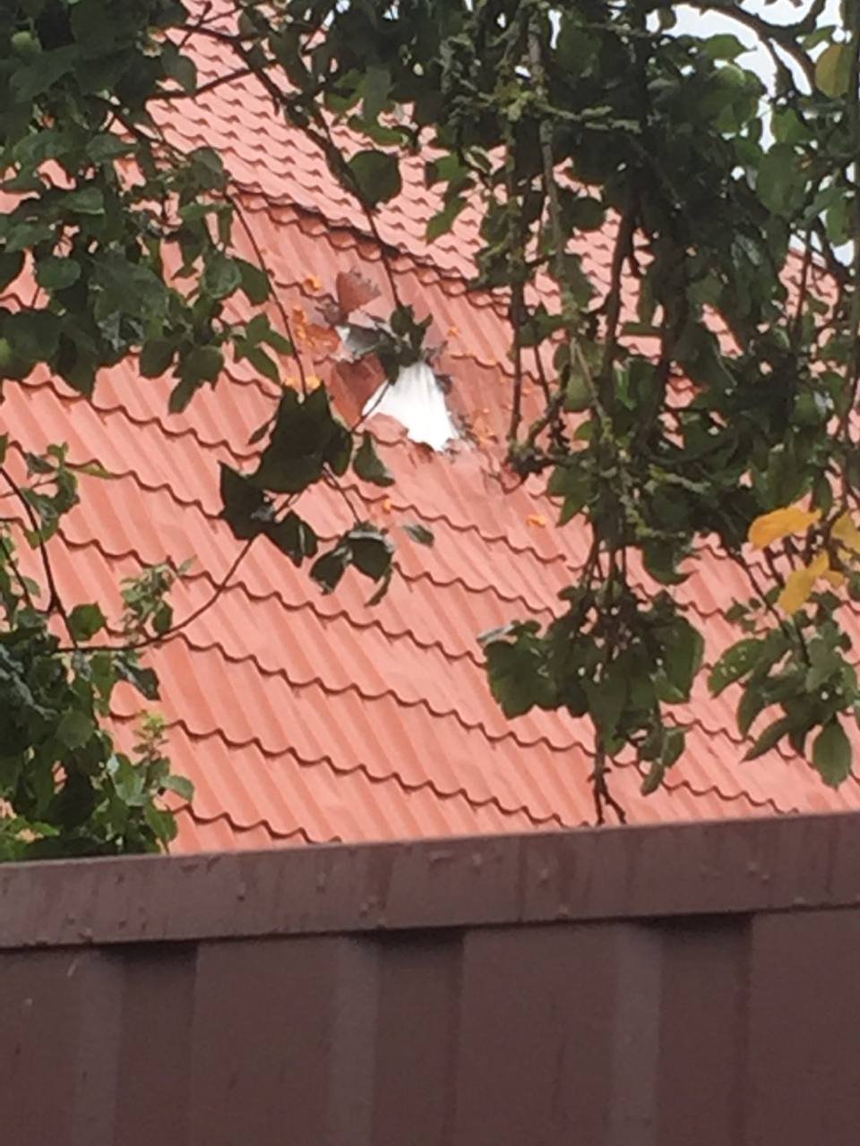 Пошкоджено  приватний будинок