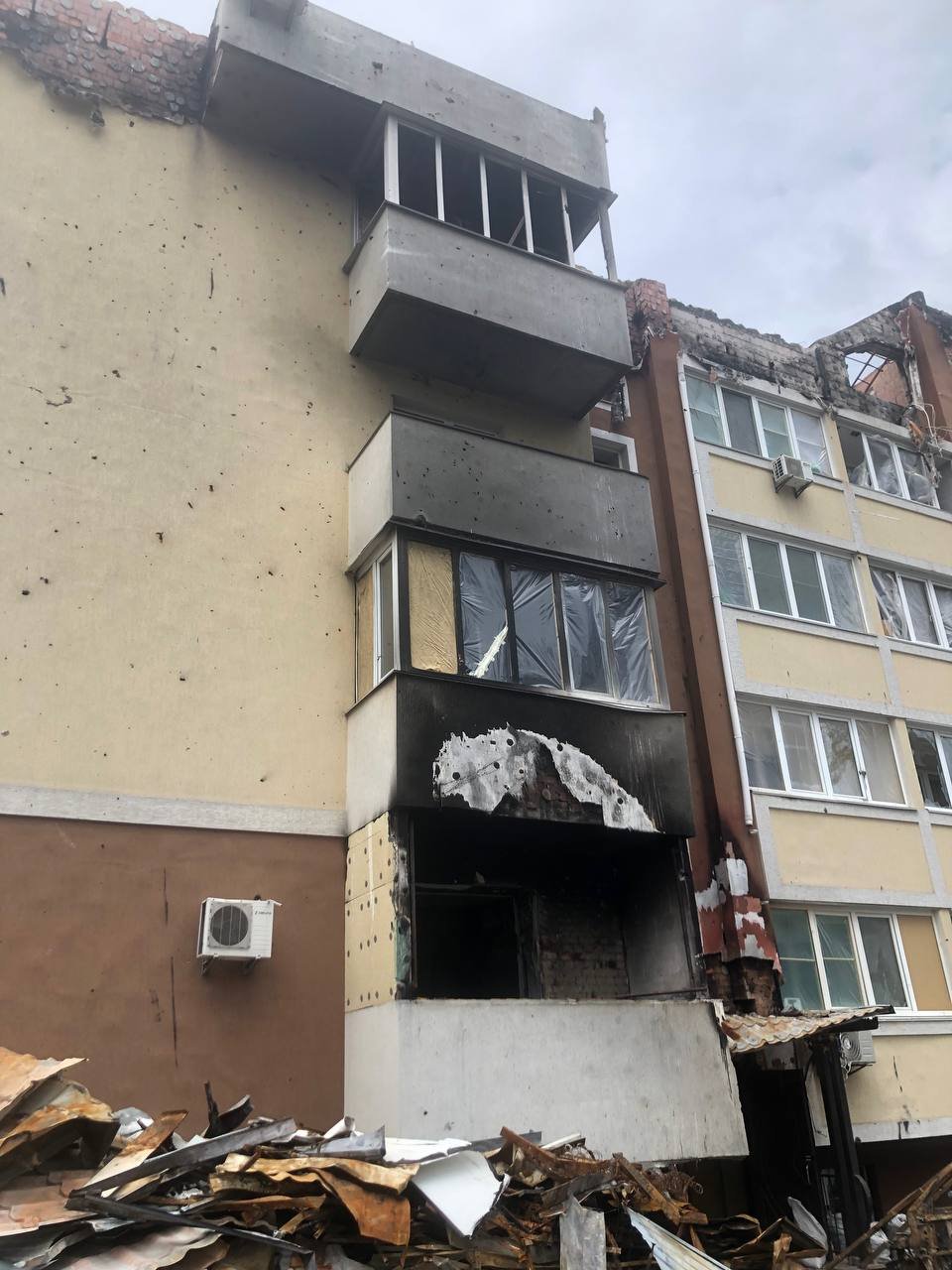 Пошкоджено будинок  в м. Ірпінь