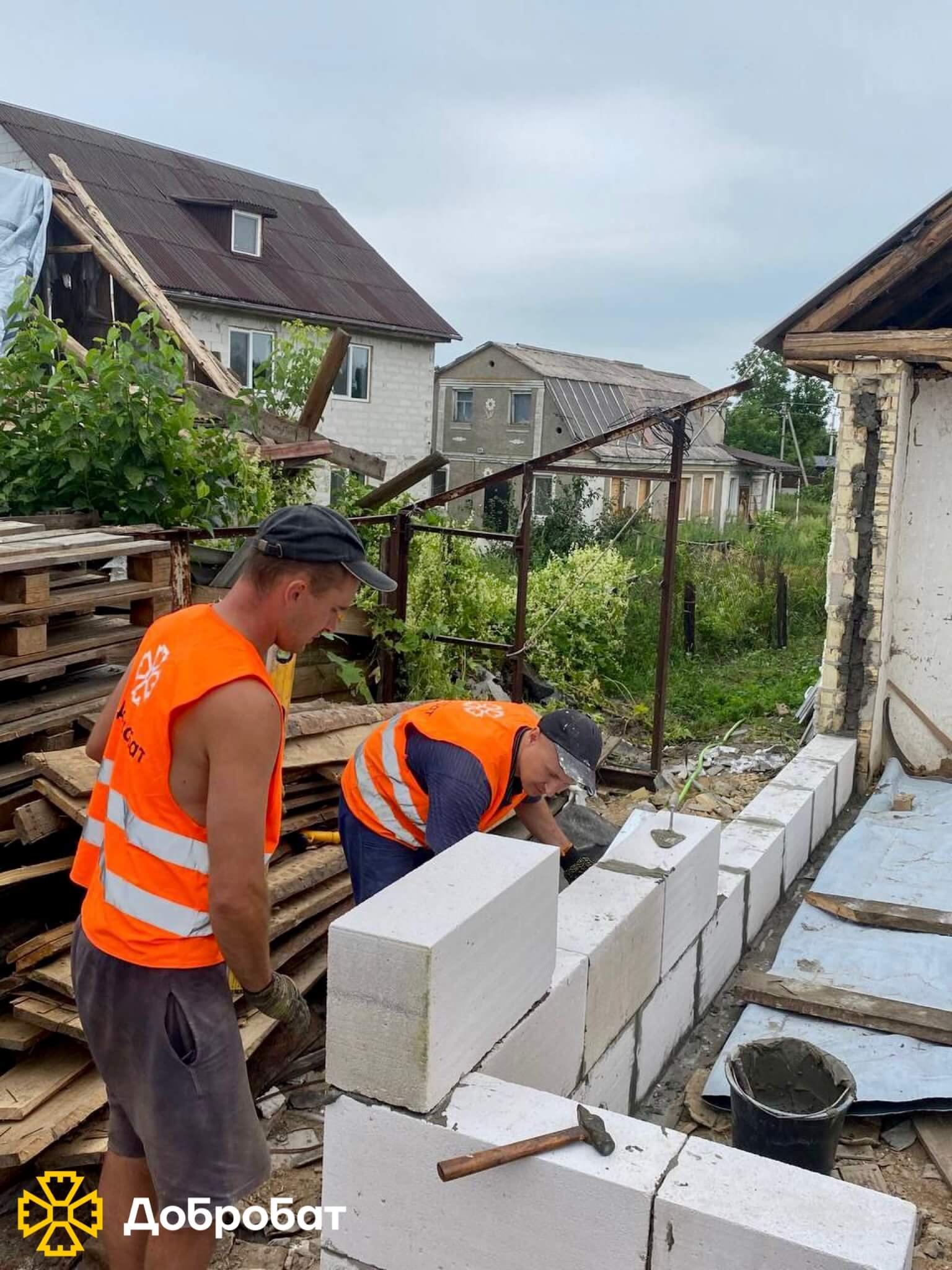 «Добробат» рухає відбудову. Звітуємо за тиждень