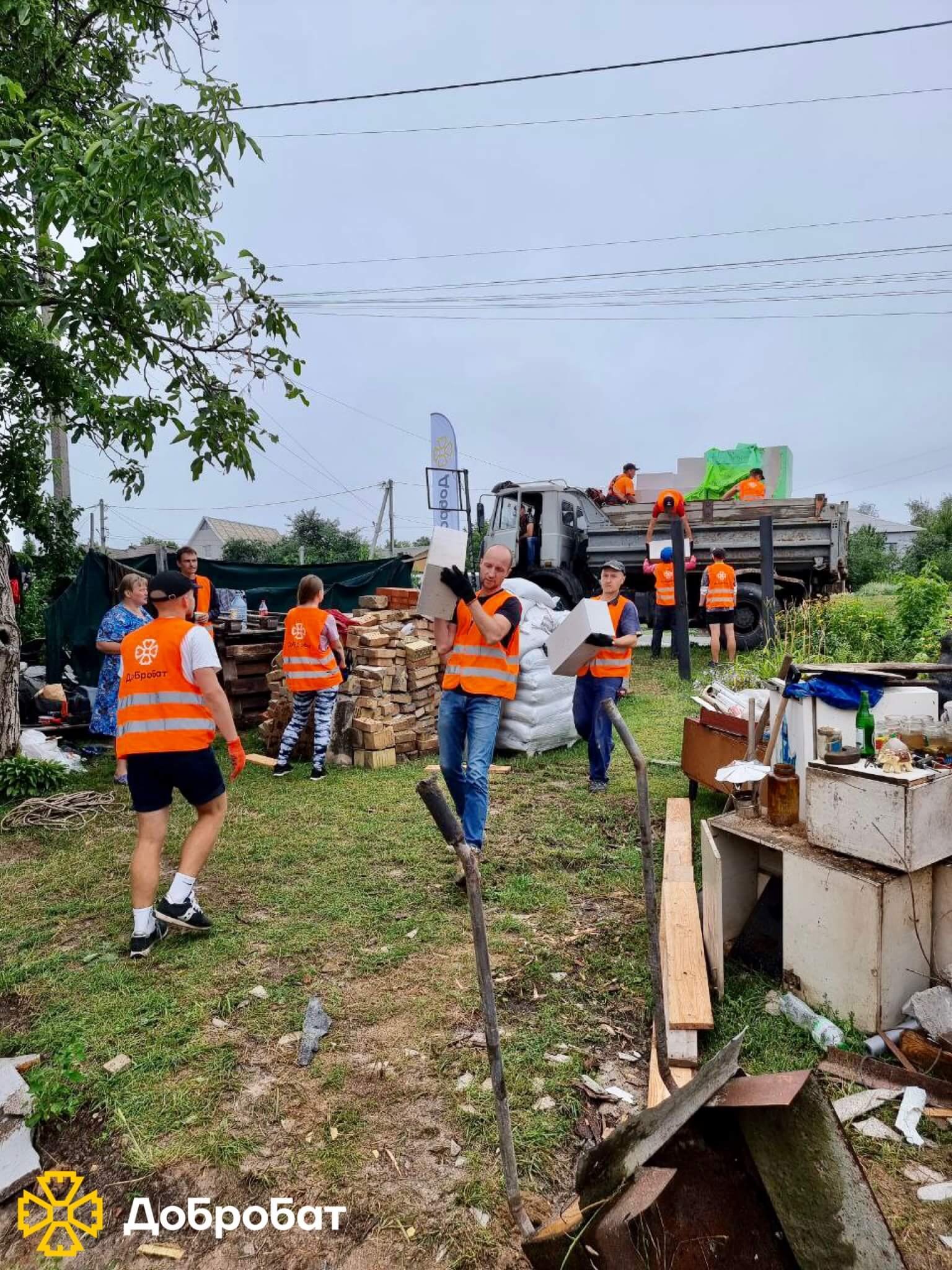 «Добробат» рухає відбудову. Звітуємо за тиждень