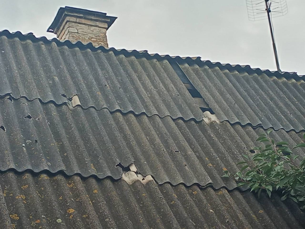 Пошкоджено приватний будинок  в с. Горенка