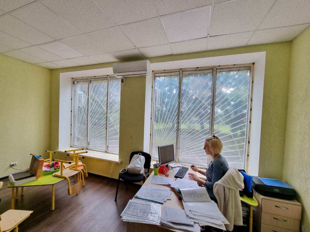 Пошкоджено будівлю в смт. Бородянка