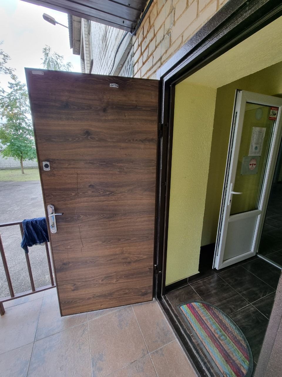 Пошкоджено будівлю в смт. Бородянка