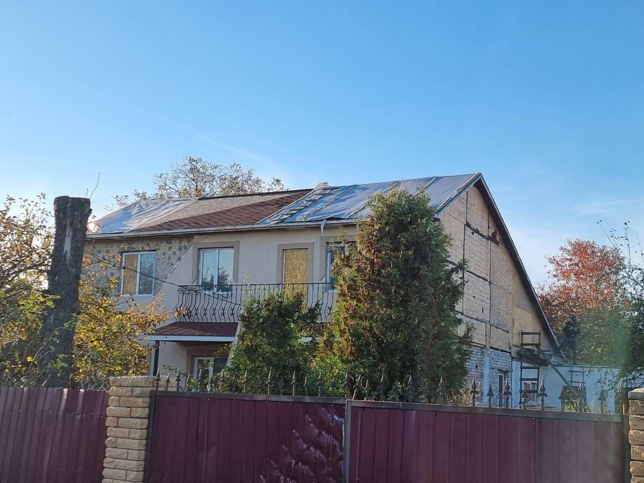 Пошкоджено приватний будинок в смт. Велика Димерка