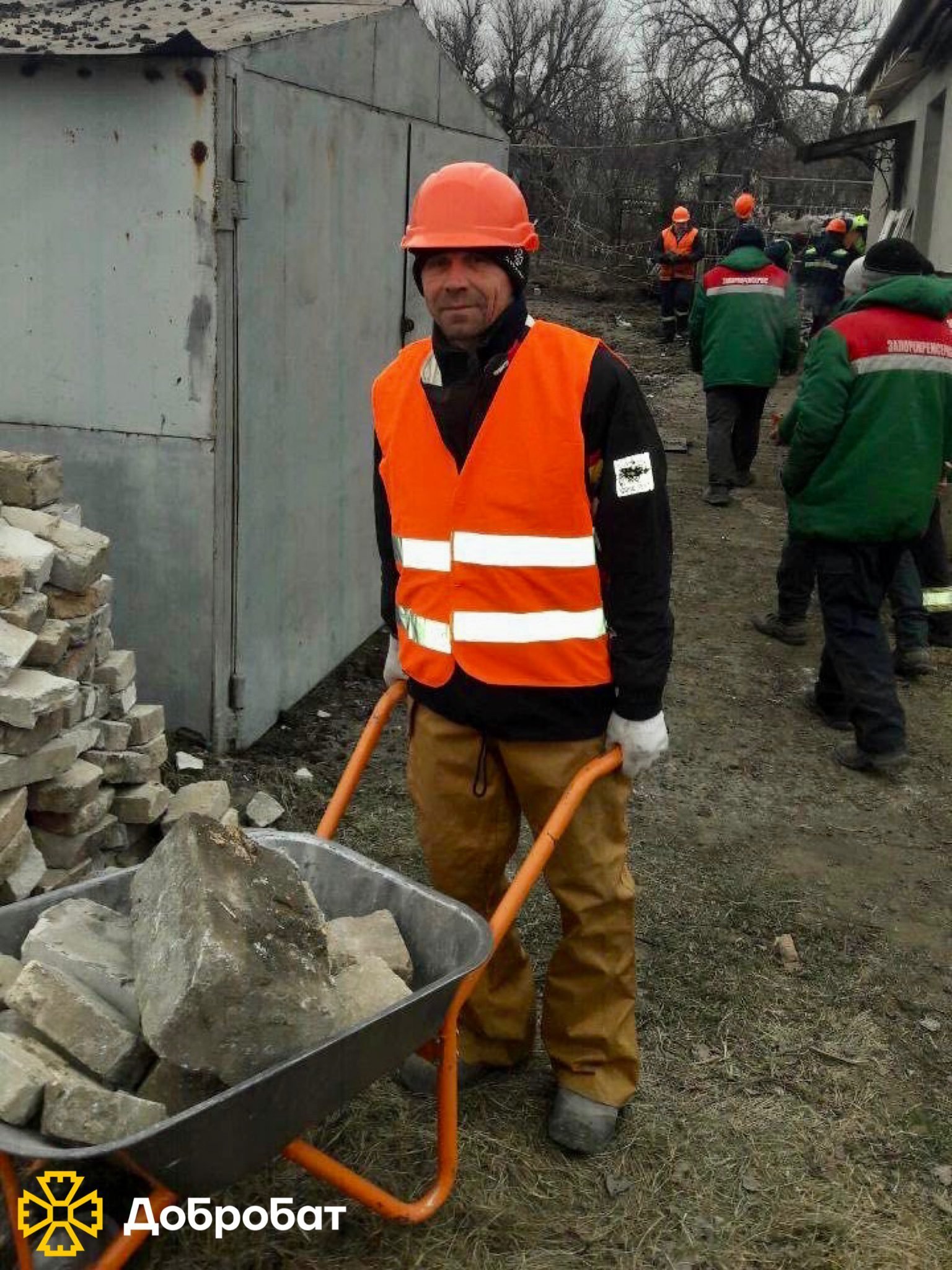 Over 260 volunteers carried out urgent repairs in five regions: about the week of Dobrobat