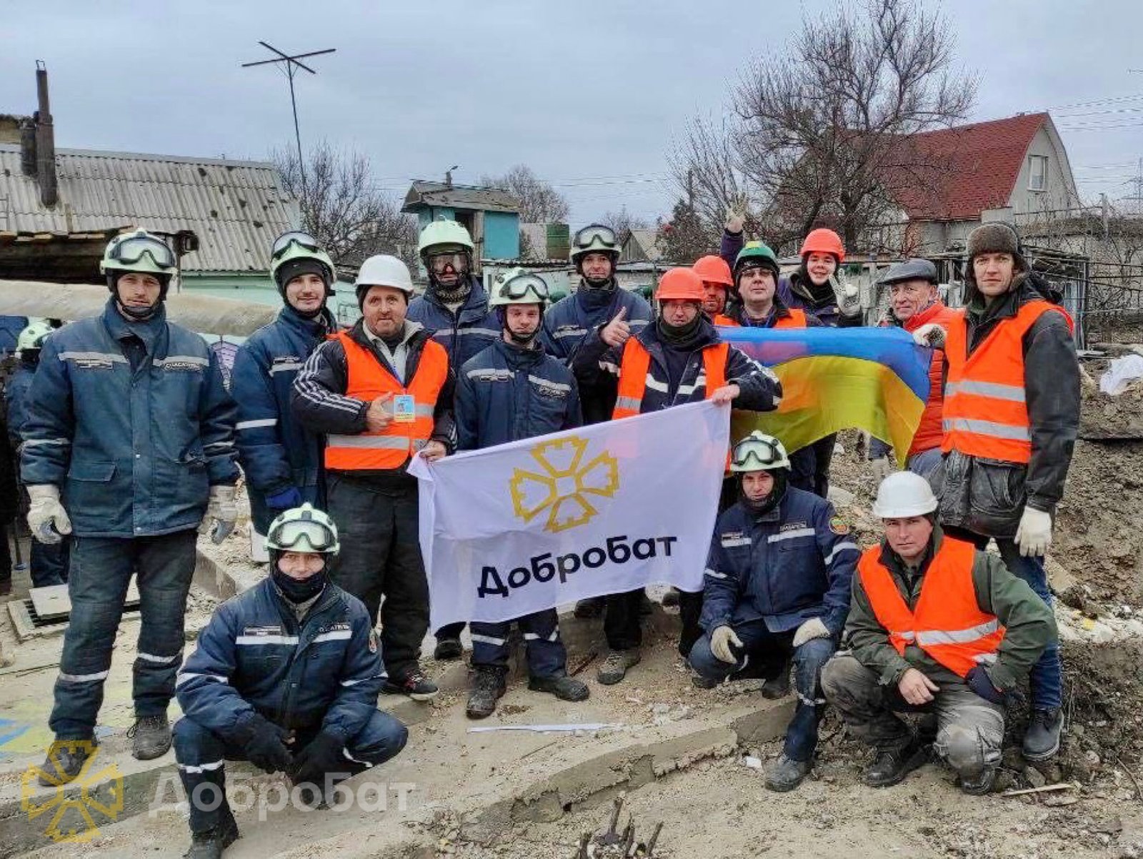 Over 260 volunteers carried out urgent repairs in five regions: about the week of Dobrobat