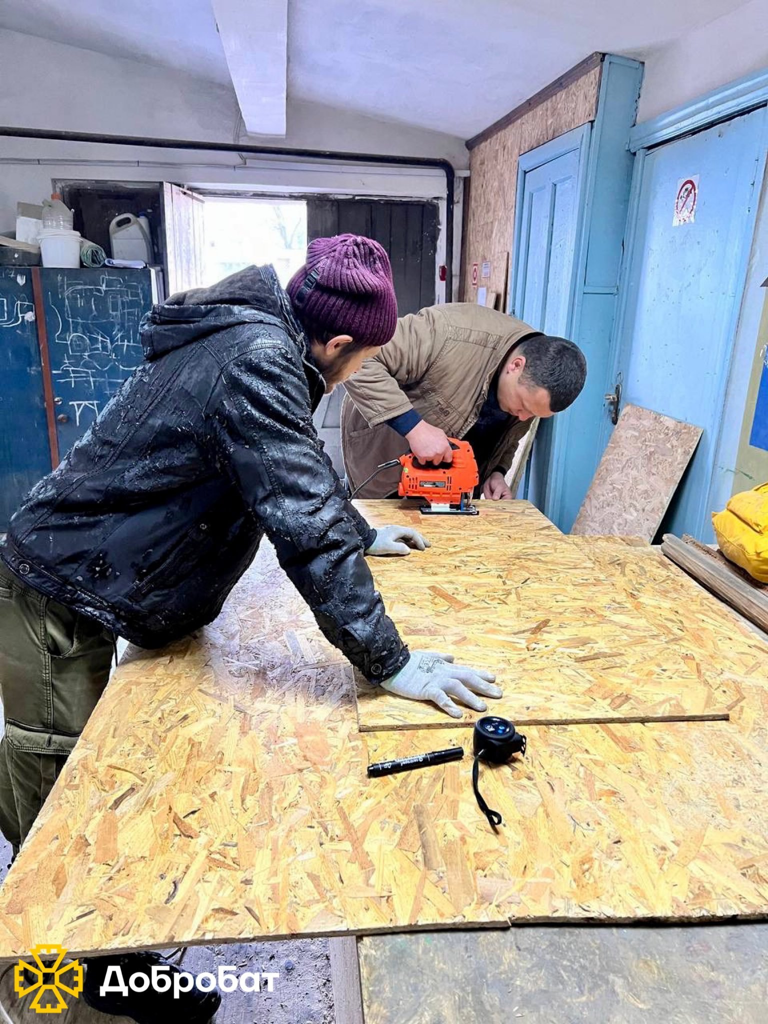 The volunteers repaired residential buildings, a university, a community cultural center, an art school and removed rubble: about the week of reconstruction by Dobrobat