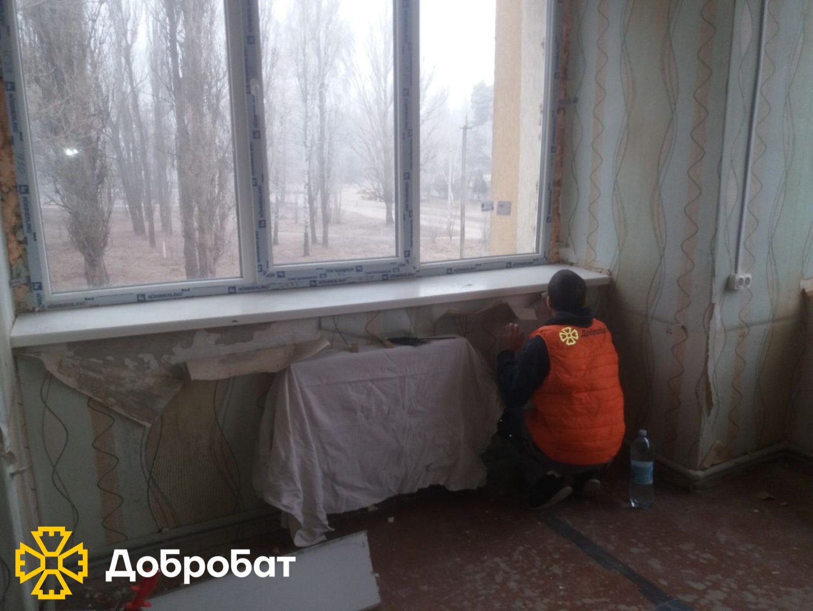 180 volunteers conducted urgent reconstruction at about fifteen locations: results of the week.