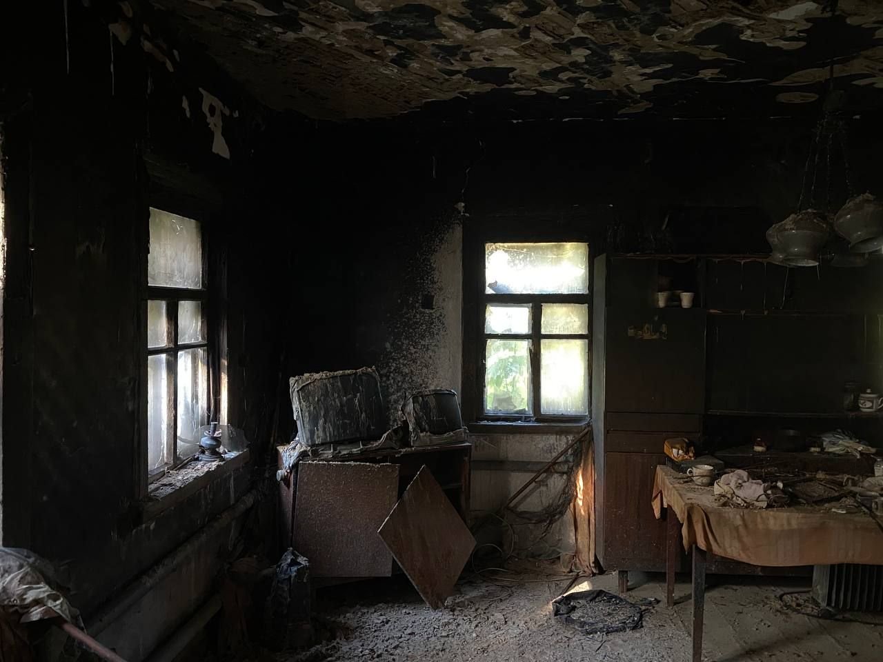 Пошкоджено будинок у місті Ромни.