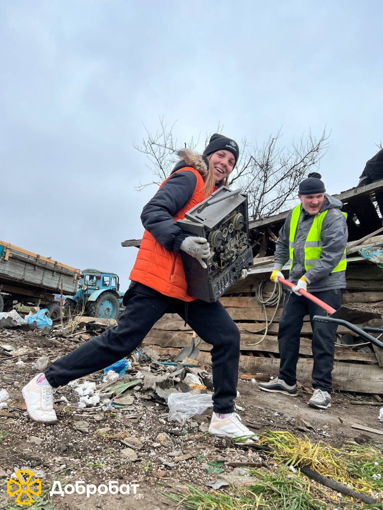 Dobrobat brings life back to destroyed homes of Ukrainians: report on progress over the past week