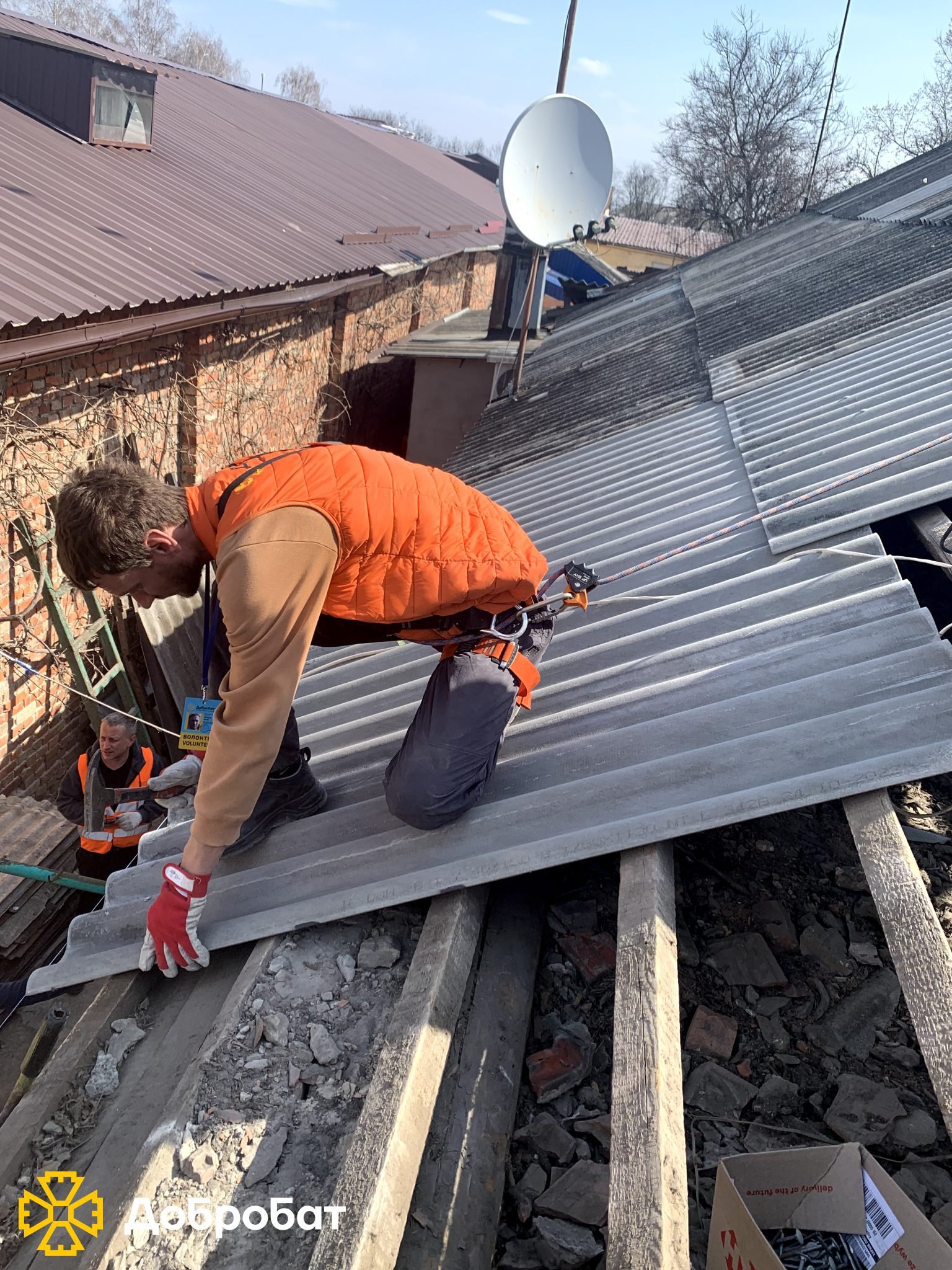 About 220 volunteers carried out the urgent restoration of facilities in six regions of the country: report on the week at Dobrobat