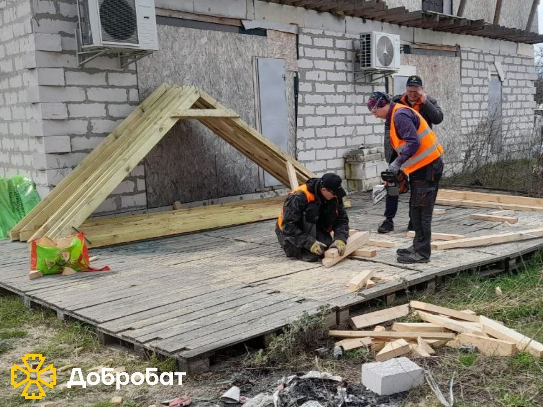 Dobrobat holds the frontline of reconstruction: we share the results of the past week