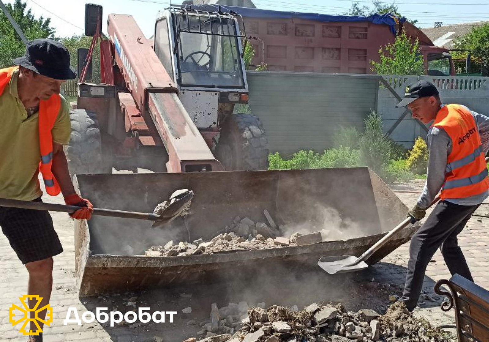Звітуємо про результати тижня нагальної відбудови країни силами волонтерів «Добробату»