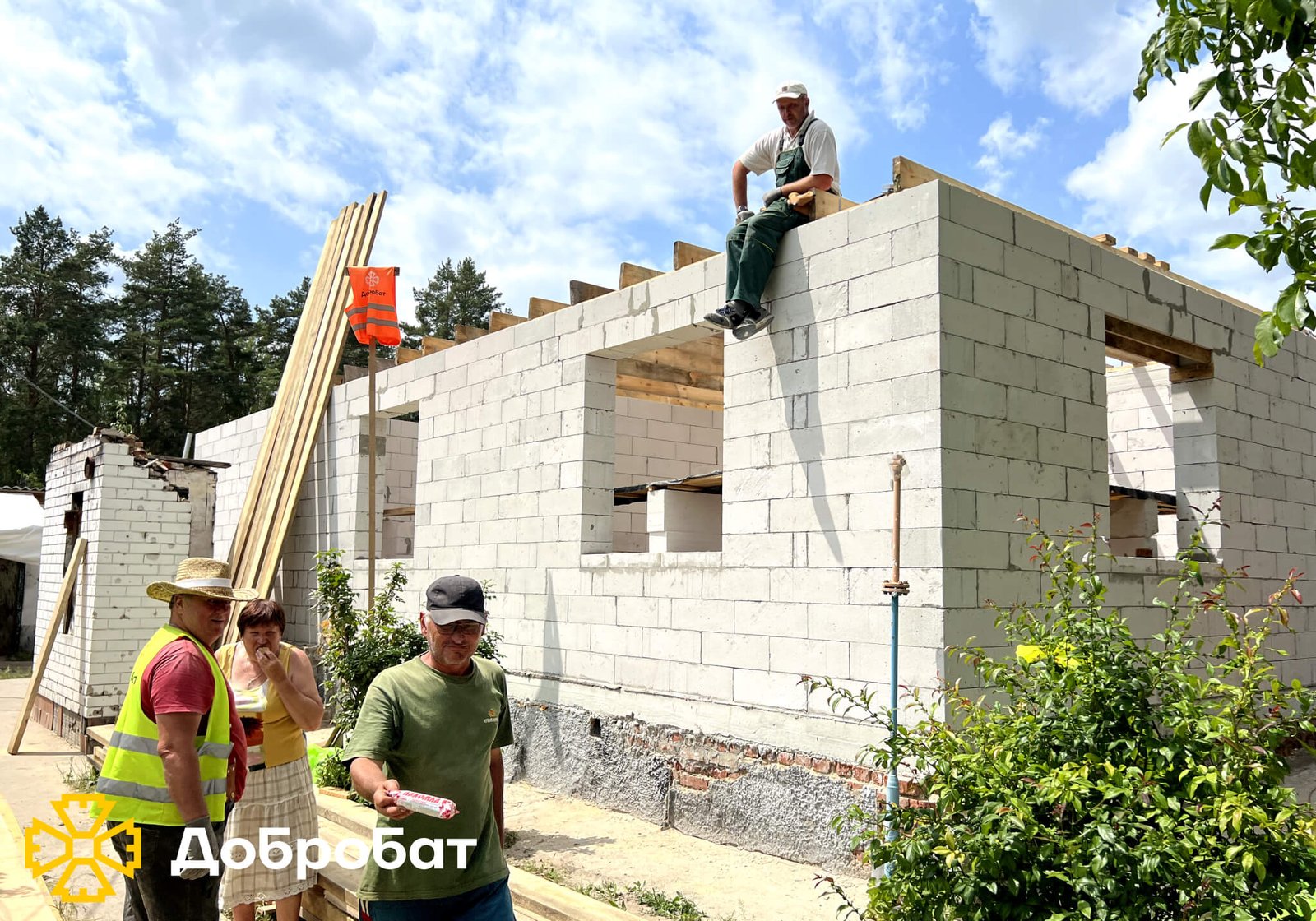 Звітуємо про результати тижня нагальної відбудови країни силами волонтерів «Добробату»