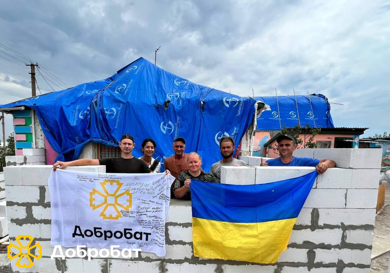 Близько 170 добровольців долучилися до нагальної відбудови країни: «Добробат» звітує про зроблене за тиждень