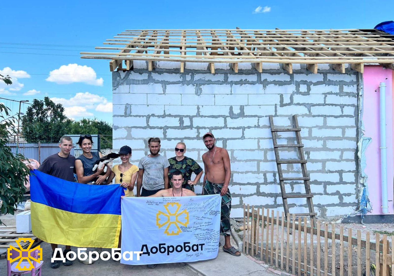 «Добробат» у дії: звітуємо про тиждень відбудови та допомоги після ворожих обстрілів