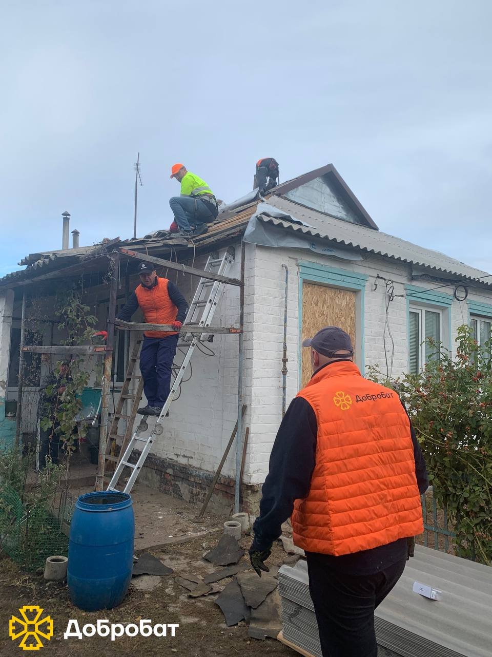 Тиждень допомоги та єднання: «Добробат» звітує про нагальну відбудову