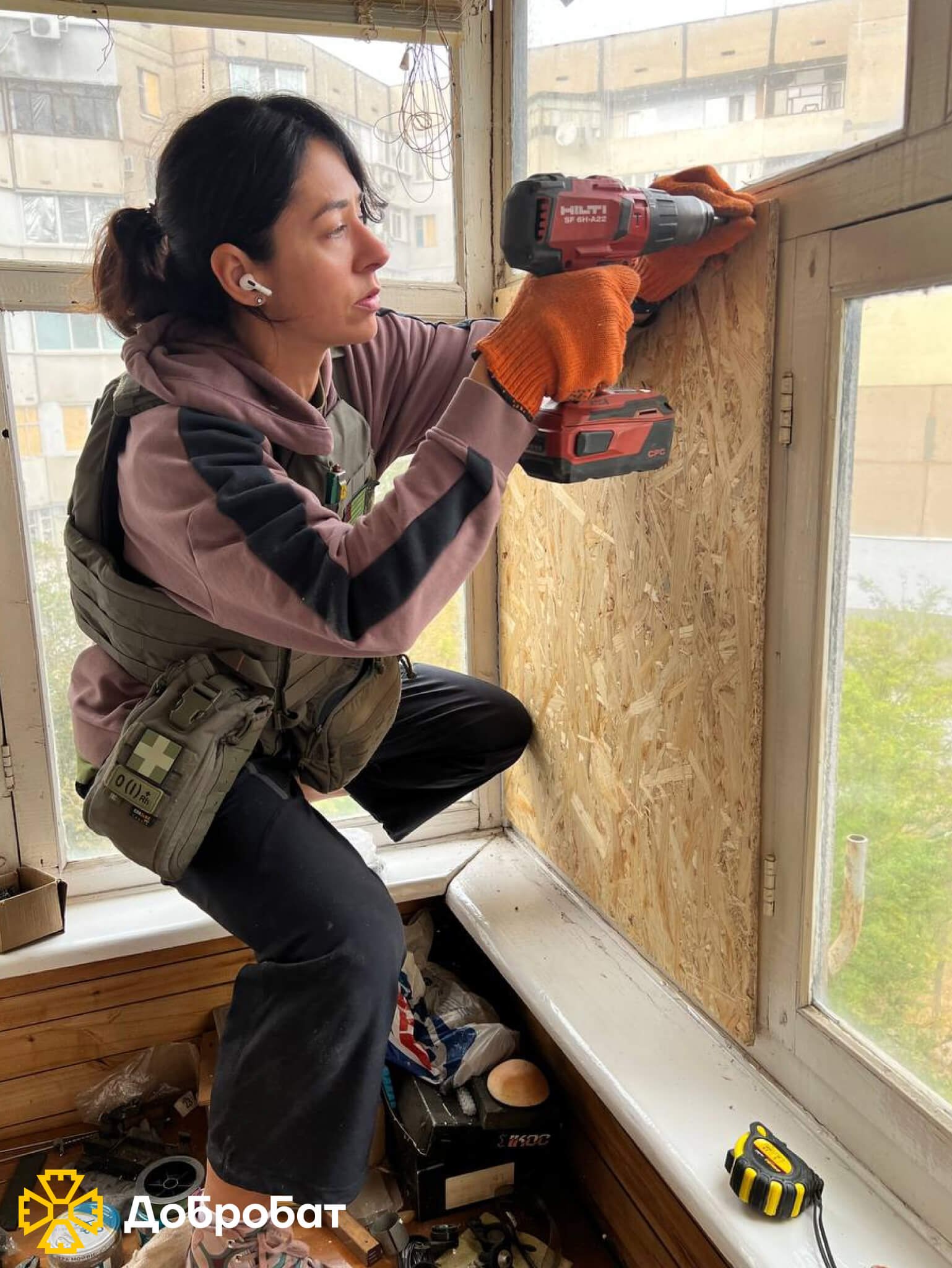 Тиждень допомоги та єднання: «Добробат» звітує про нагальну відбудову