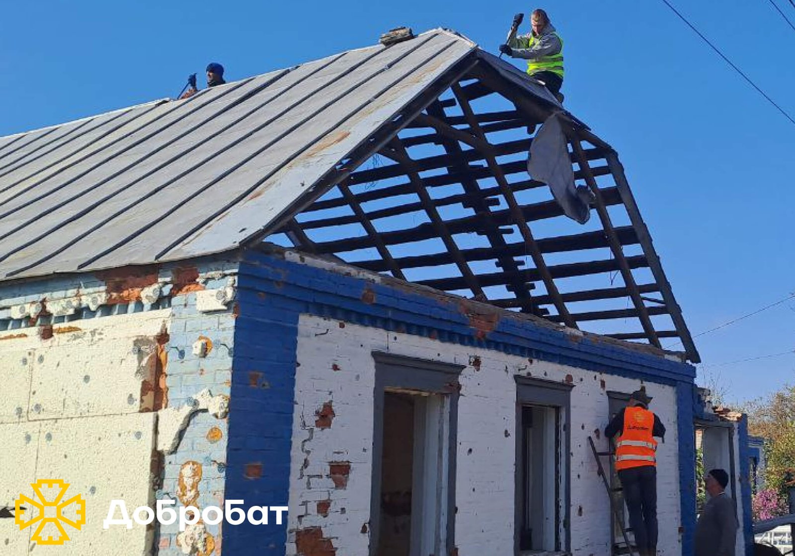 Тиждень допомоги та єднання: «Добробат» звітує про нагальну відбудову