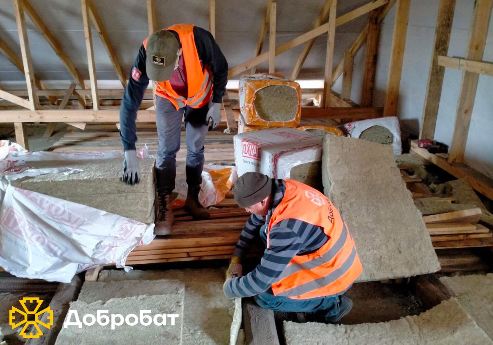 «Добробат» звітує про ще один тиждень відбудови у семи регіонах країни