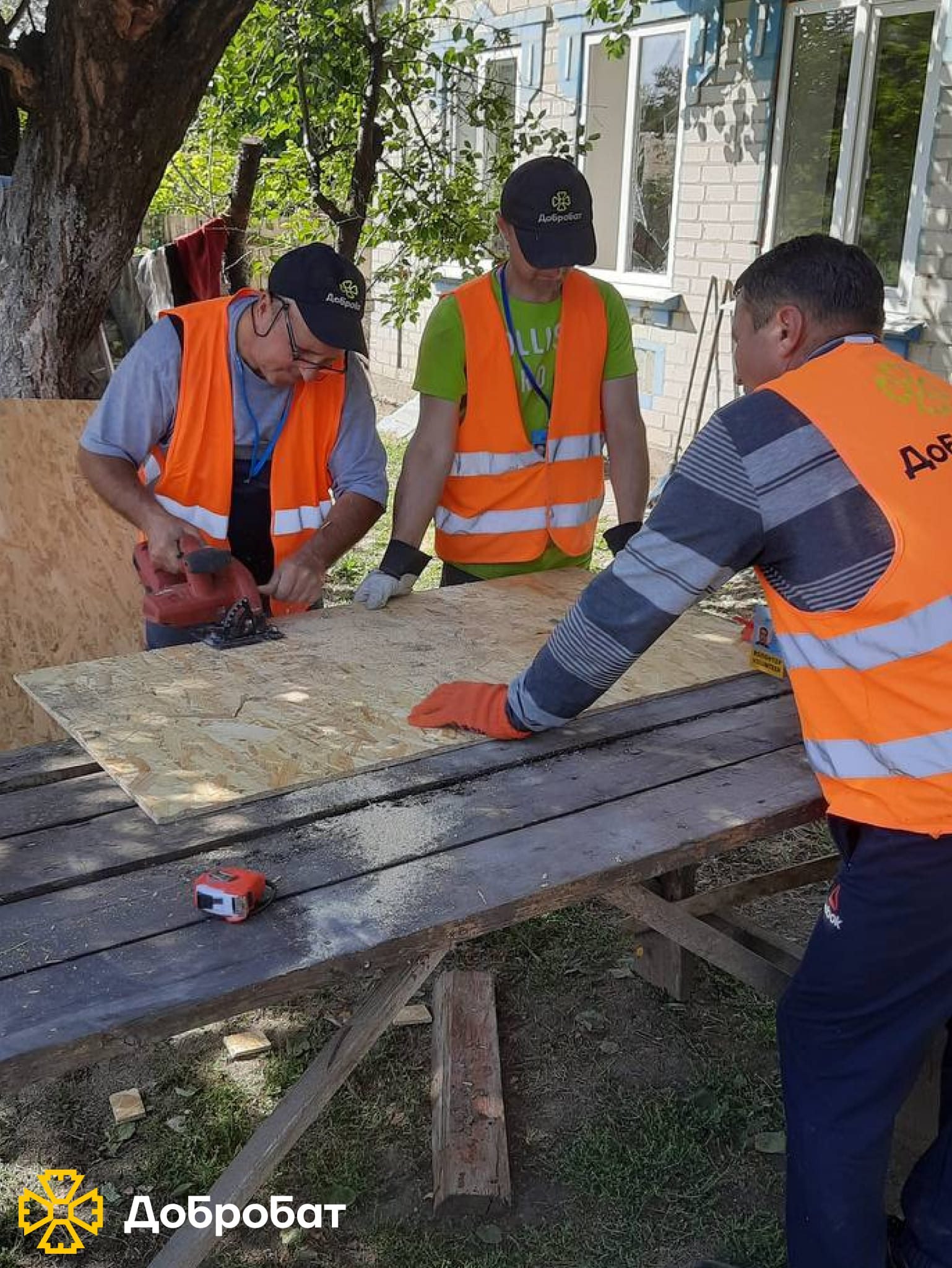 Результати відбудови за тиждень у новому звіті «Добробату»