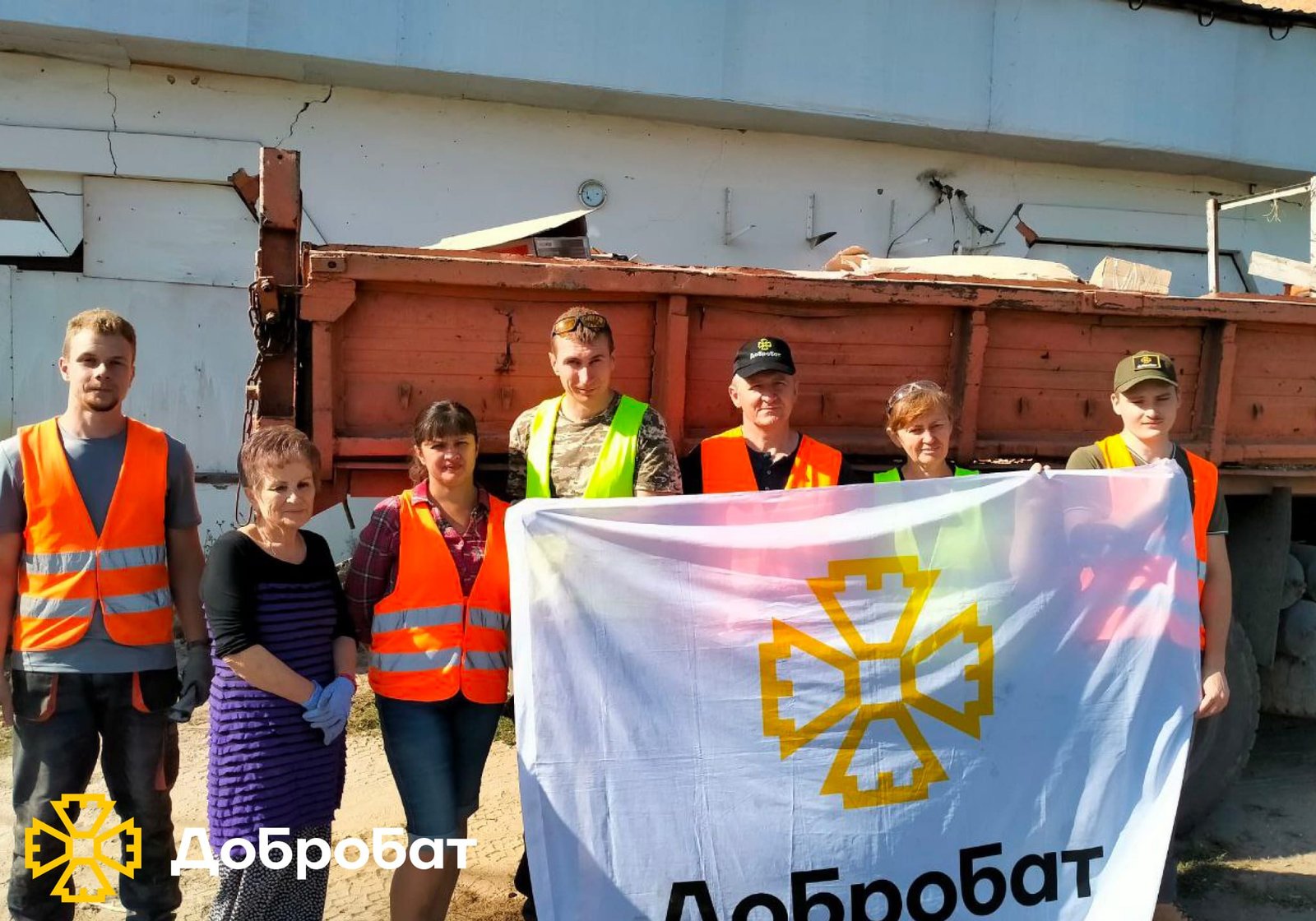 Результати відбудови за тиждень у новому звіті «Добробату»