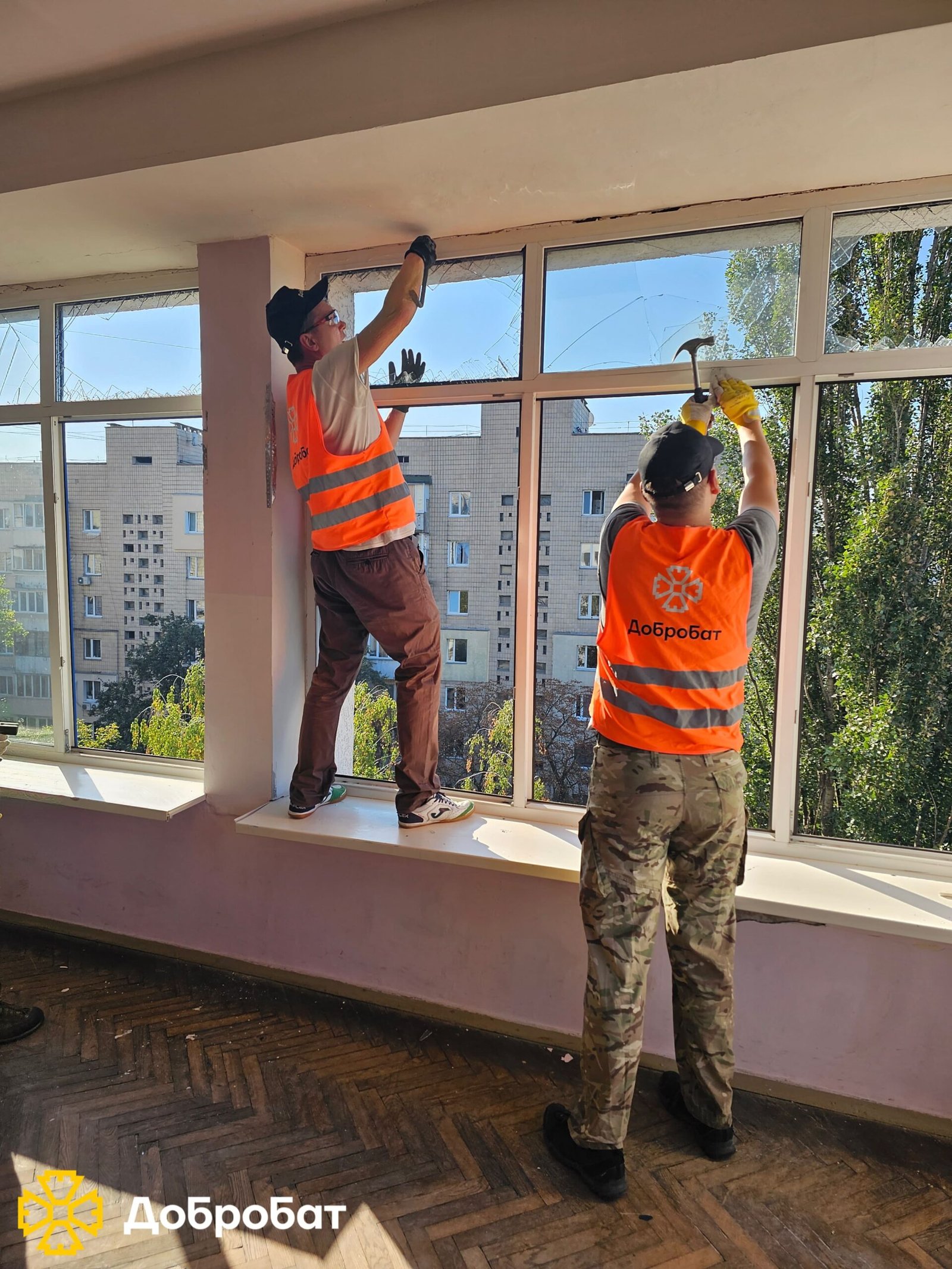 Результати відбудови за тиждень у новому звіті «Добробату»