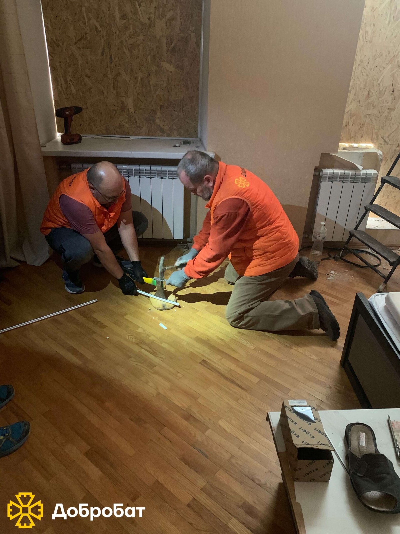 Понад 140 добровольців взяли участь у відновлювальних роботах минулого тижня: «Добробат» звітує про тиждень відбудови