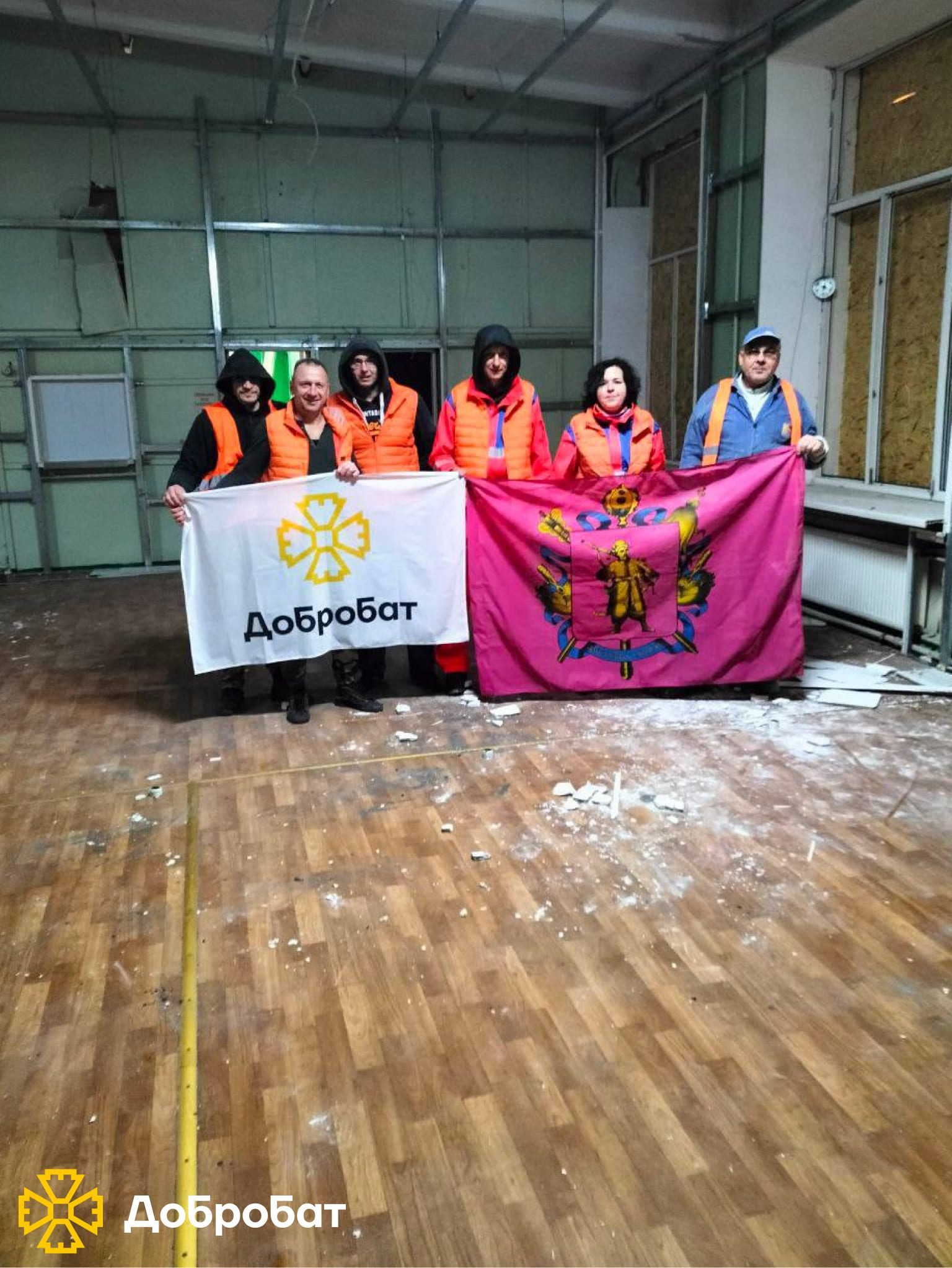 Готуємо домівки та об’єкти соціальної інфраструктури до зими: «Добробат» звітує про тиждень відбудови