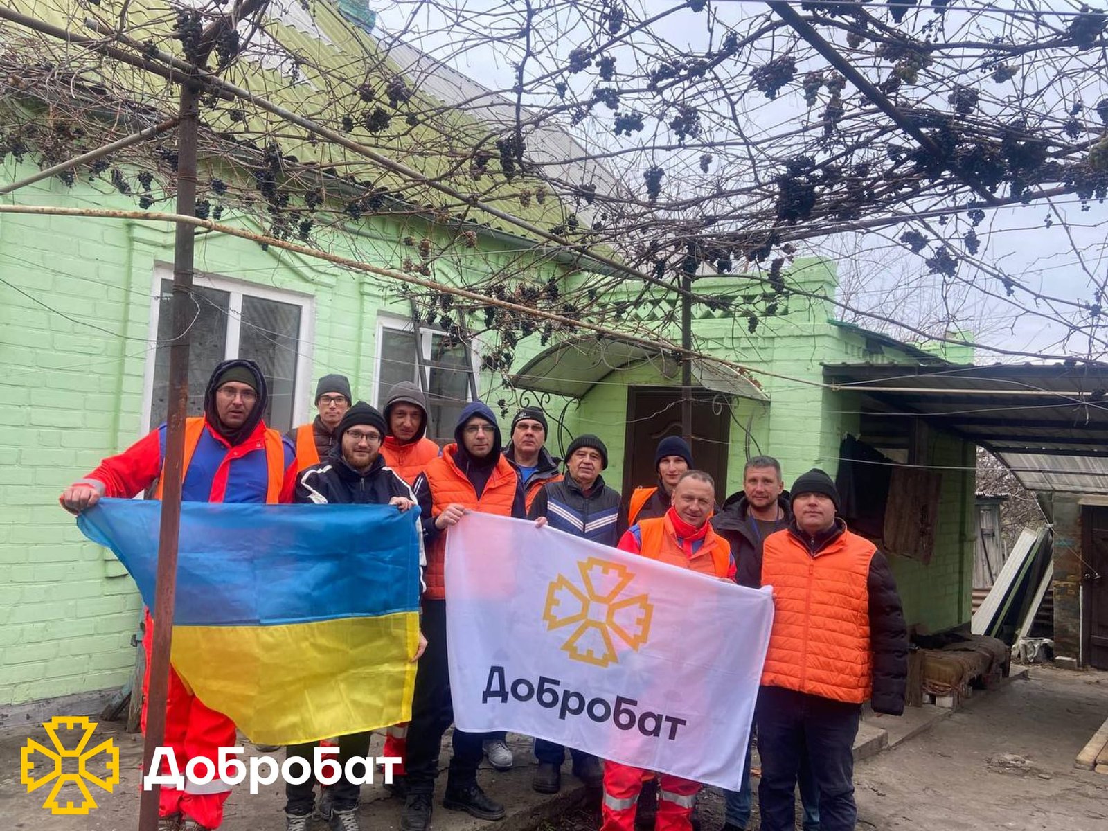 Готуємо домівки та об’єкти соціальної інфраструктури до зими: «Добробат» звітує про тиждень відбудови