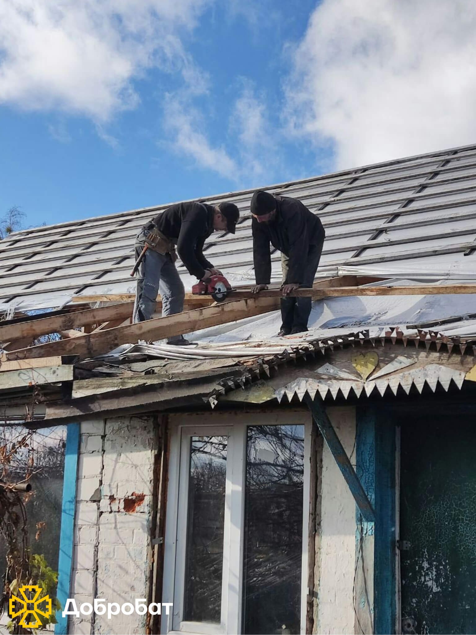 Тиждень відбудови силами волонтерів «Добробат»: звітуємо про зроблене