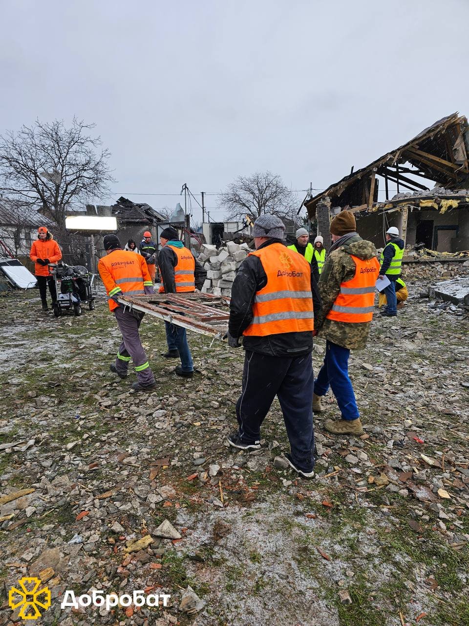 Впроваджували відбудову в шести регіонах країни: «Добробат» звітує про зроблене за тиждень, що минув