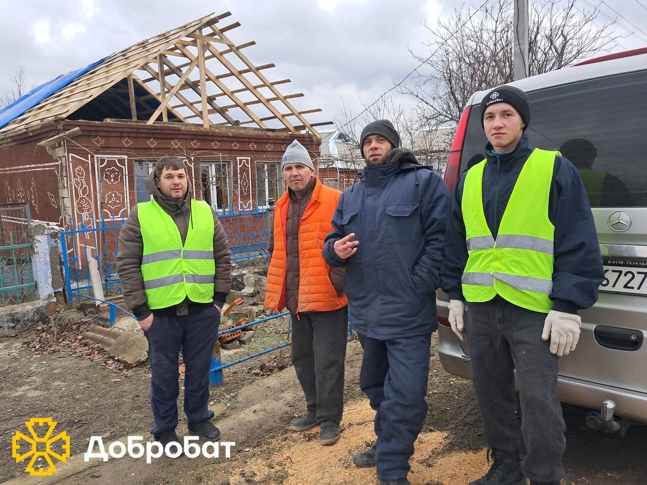 Впроваджували відбудову в шести регіонах країни: «Добробат» звітує про зроблене за тиждень, що минув