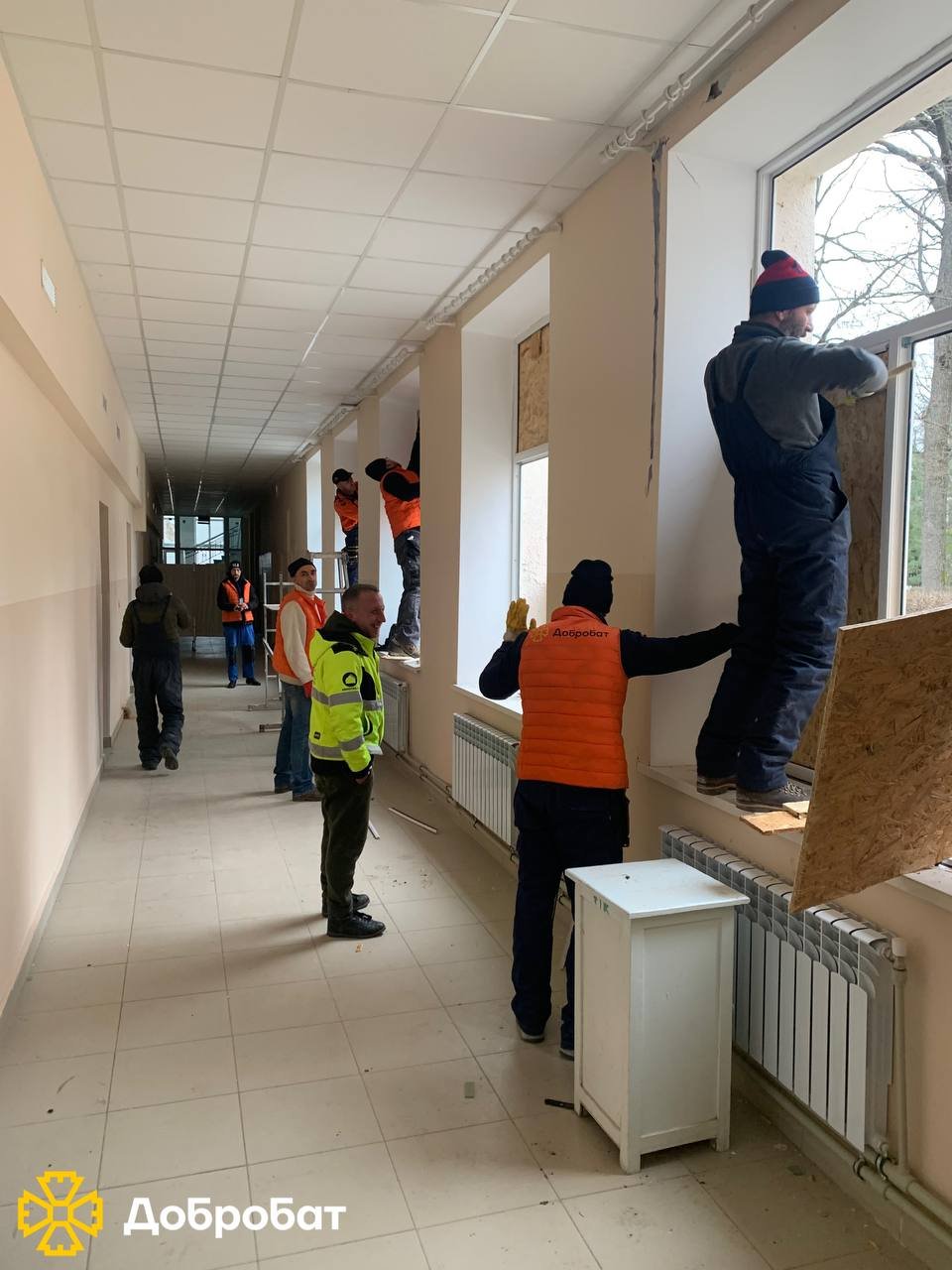 Ліквідовували наслідки руйнувань та розчищали завали: «Добробат» про допомогу у період новорічний свят