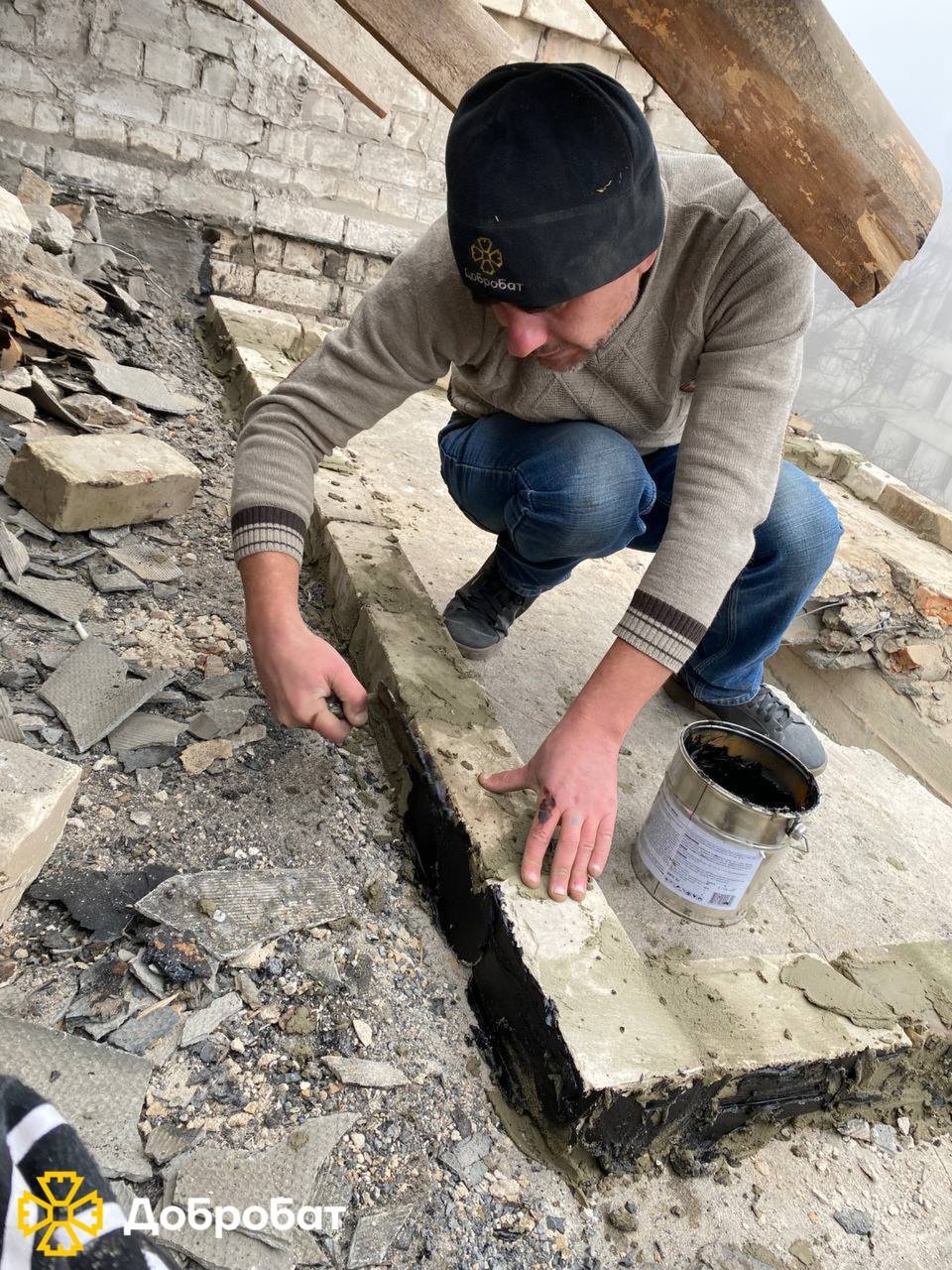 Ліквідовували наслідки руйнувань та розчищали завали: «Добробат» про допомогу у період новорічний свят