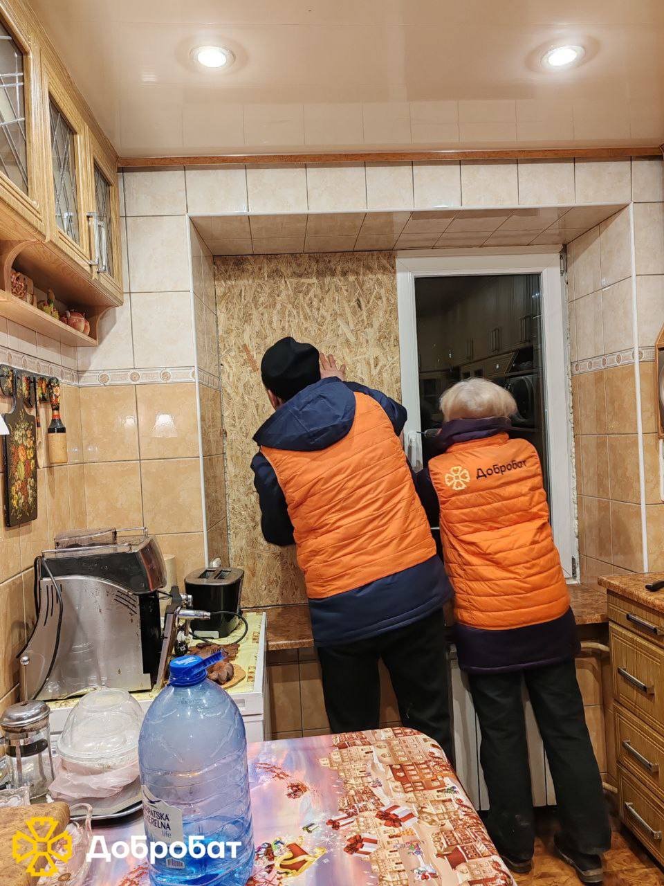 Ліквідовували наслідки руйнувань та розчищали завали: «Добробат» про допомогу у період новорічний свят