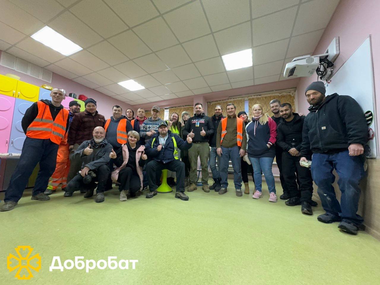 Ліквідовували наслідки руйнувань та розчищали завали: «Добробат» про допомогу у період новорічний свят