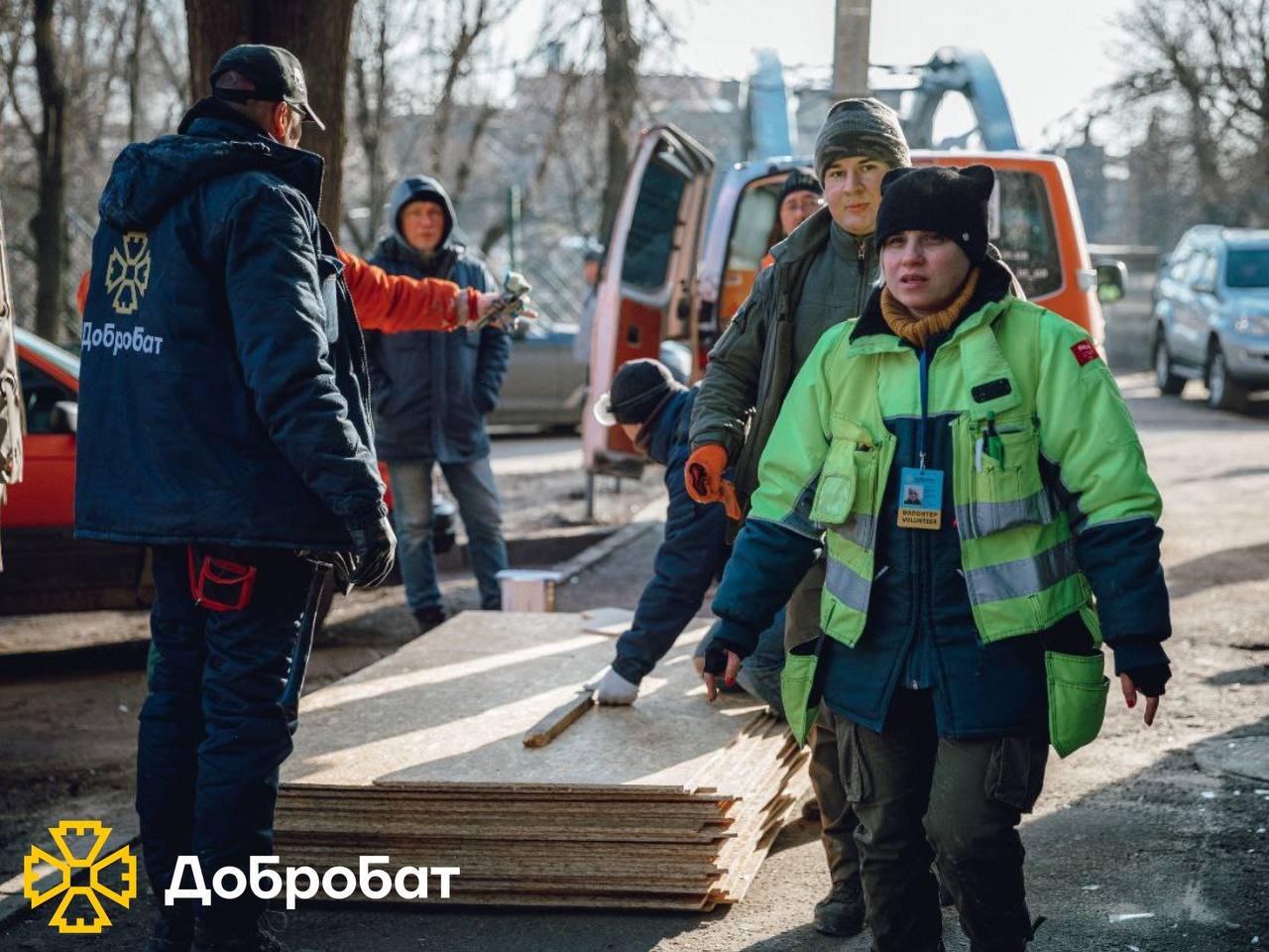 Ліквідовували наслідки руйнувань та розчищали завали: «Добробат» про допомогу у період новорічний свят