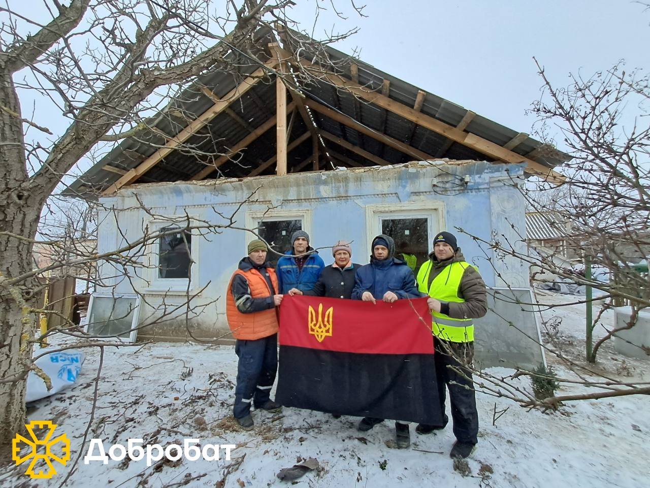Сніг та морози не лякають волонтерів: звітуємо про допомогу «Добробату» за тиждень, що минув