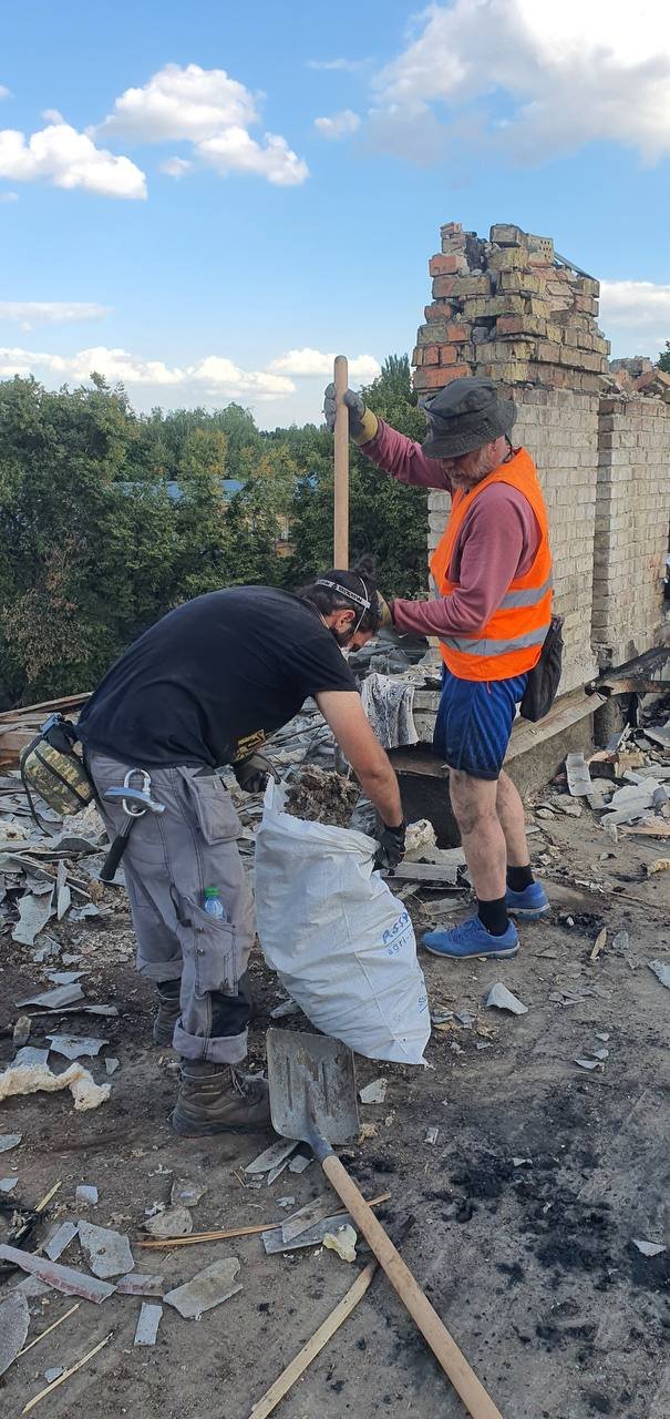 Країна відновлюється: тиждень Добробату на місцях атак