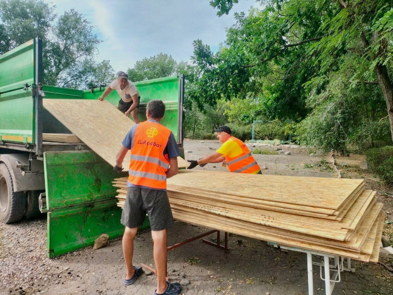 Тиждень роботи Добробату: допомога там, де найбільше потрібно