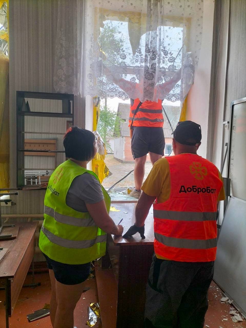 Тиждень роботи Добробату: допомога там, де найбільше потрібно