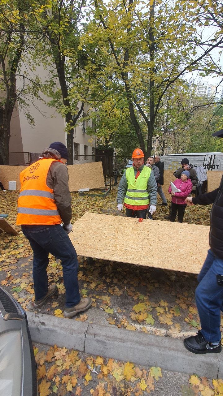 Добробат продовжує роботи у Дарницькому районі столиці